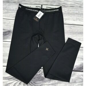 TOMMIE COPPER CORE BASE LAYER COMPRESSION TIGHTS Youth Boy Size‎ Large BLACK